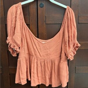 O'Neill Coral Puff Sleeve Blouse